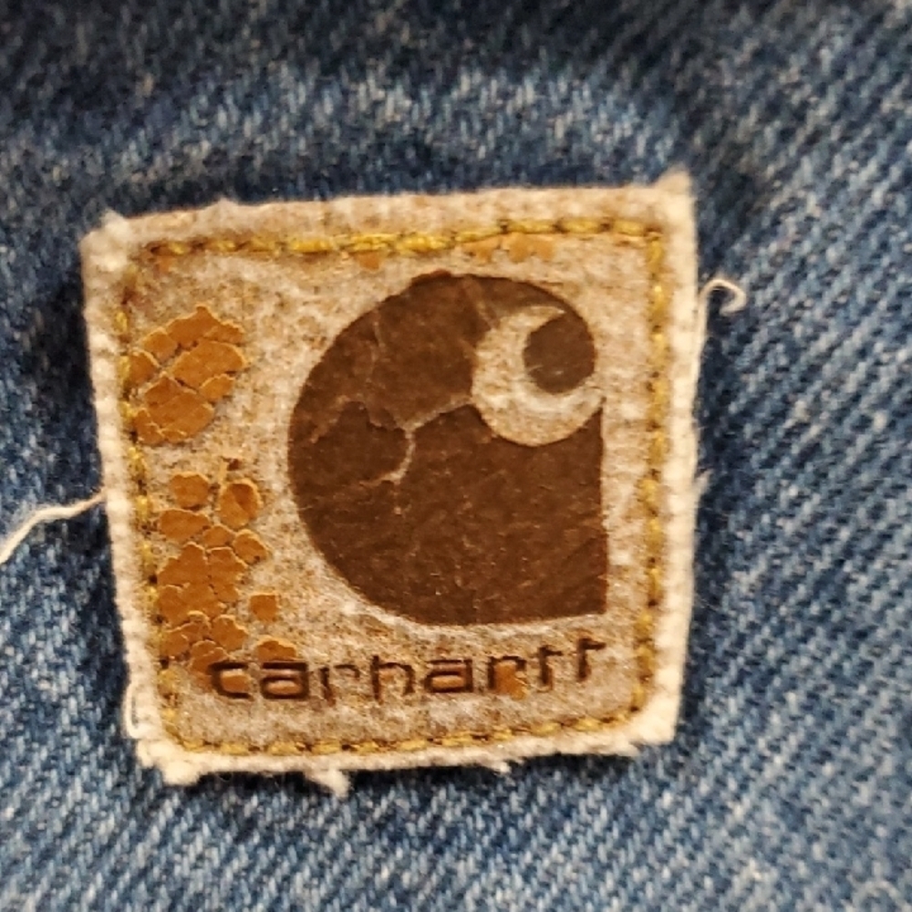 Carhartt Men's Straight Blue Jeans - Picture 2 of 7